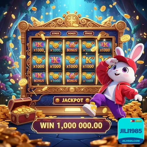 Colorful online slot game screen with reels and symbols on jili1985 gaming platform
